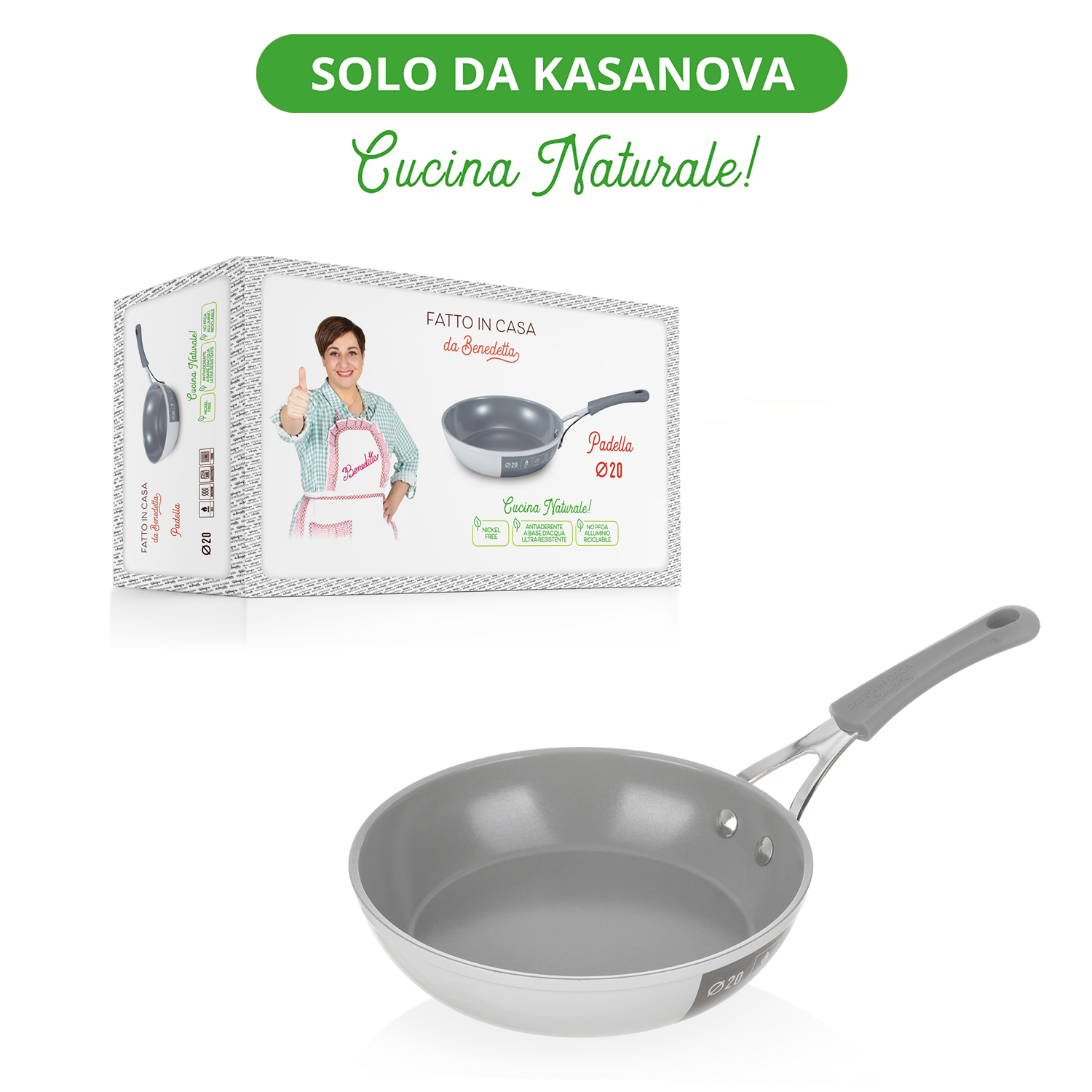 Padella Induzione 20 cm: L'Eccellenza Fatta in Casa da Benedetta
