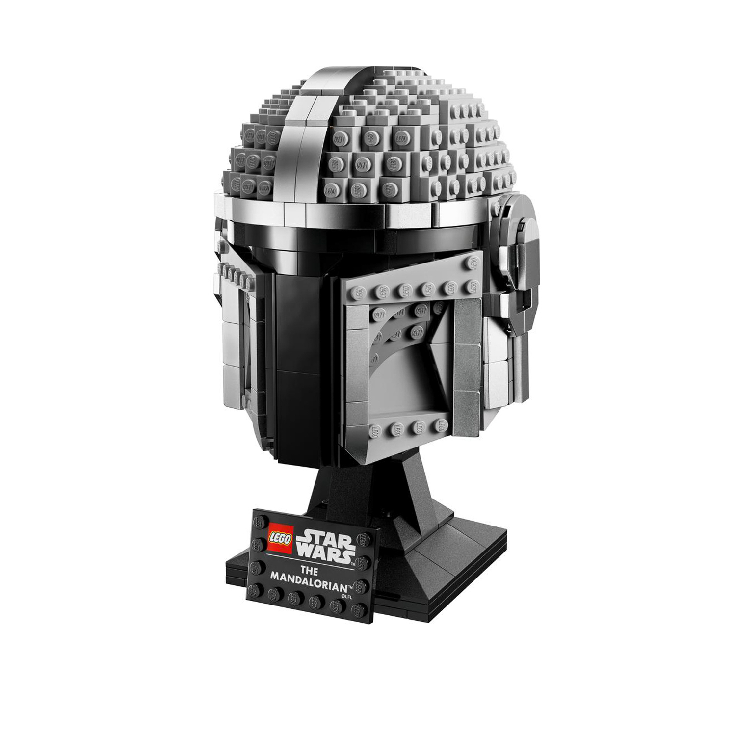 Casco del Mandaloriano Star Wars da costruire Lego