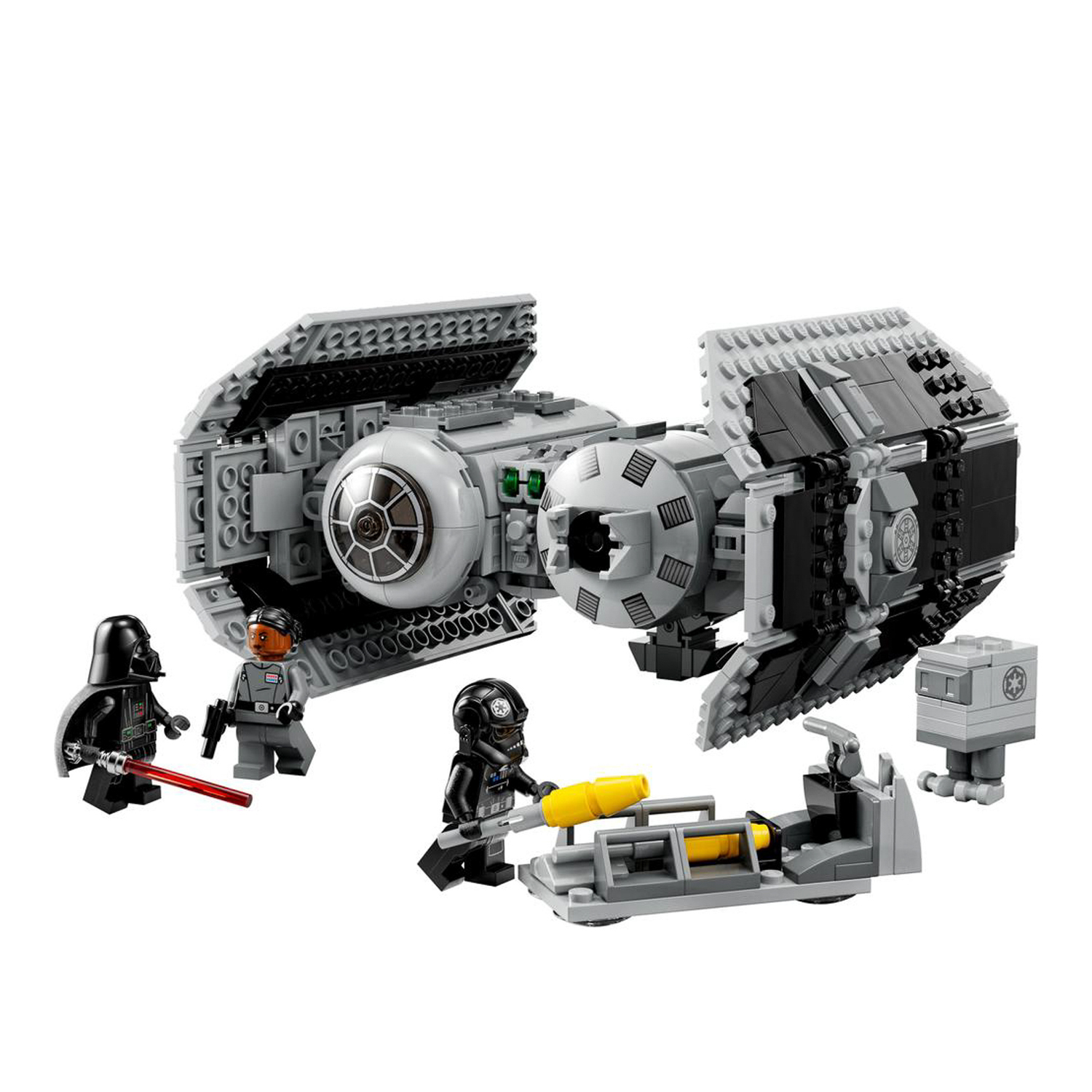 TIE Bomber Star Wars set da costruire con personaggi Lego