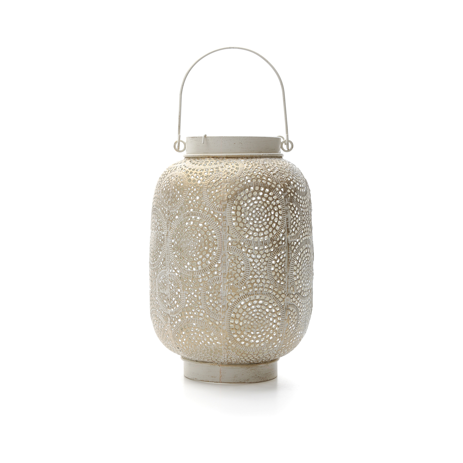 Portacandele in Metallo con Supporto