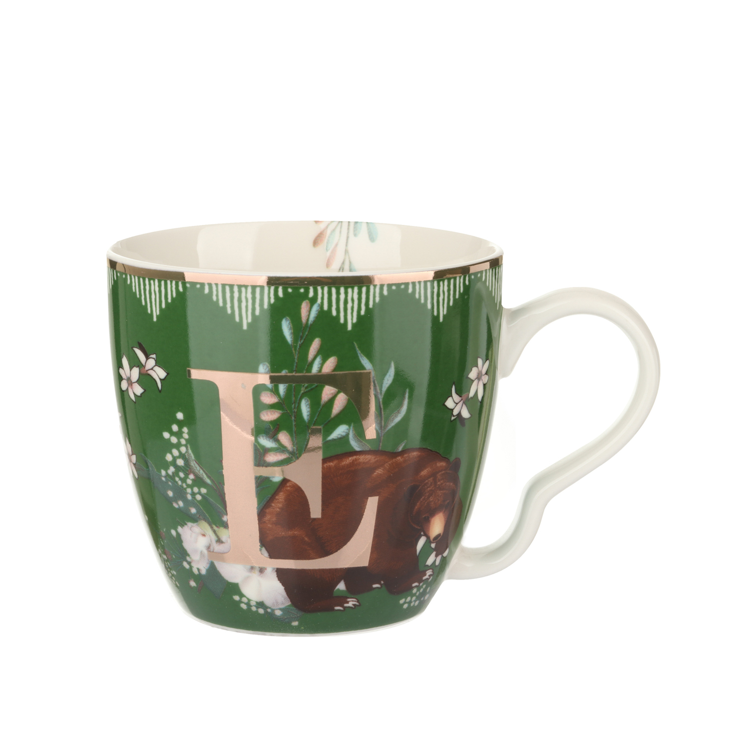 Tazza porcellana Lettera e 48cl