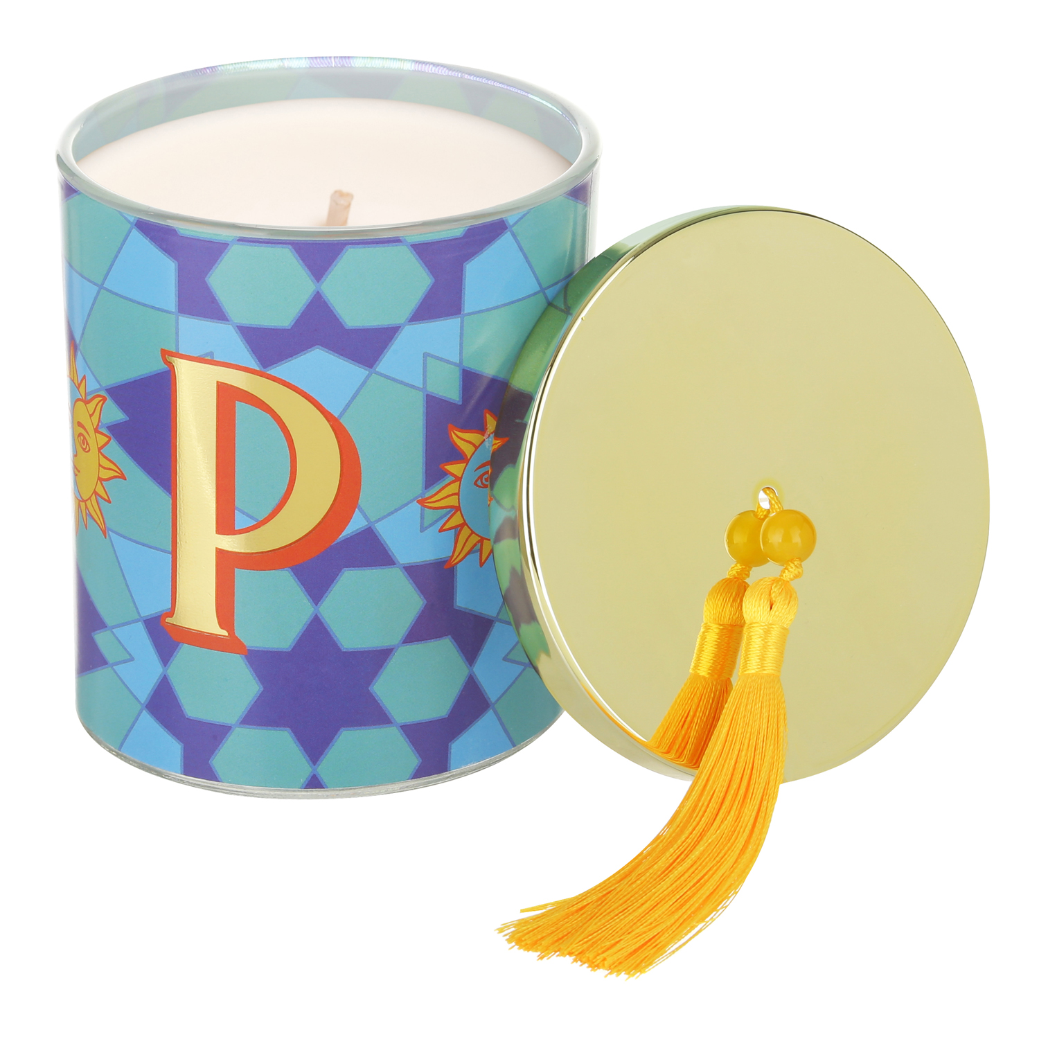 Candela profumata Circus lettera P