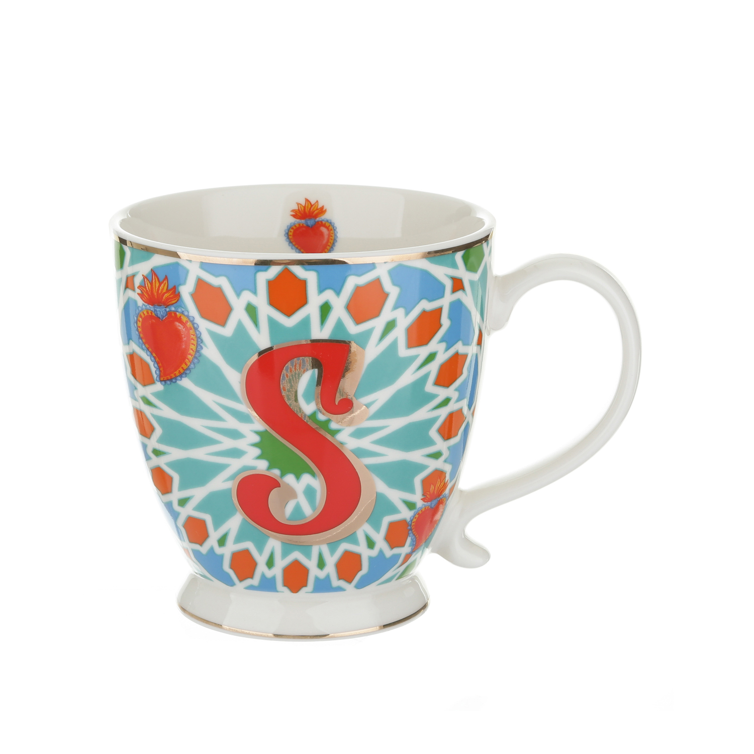 Tazza mug 450 ml lettera S Circus