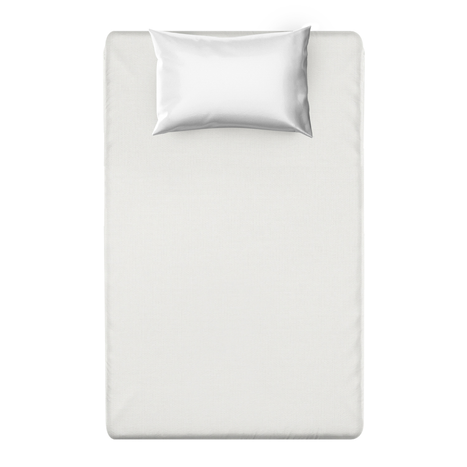 Lenzuolo con angoli 1 piazza e mezza Basik bianco