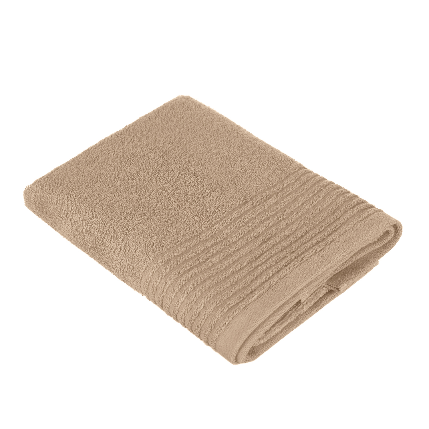 Telo doccia 70x140 cm in cotone beige Essential