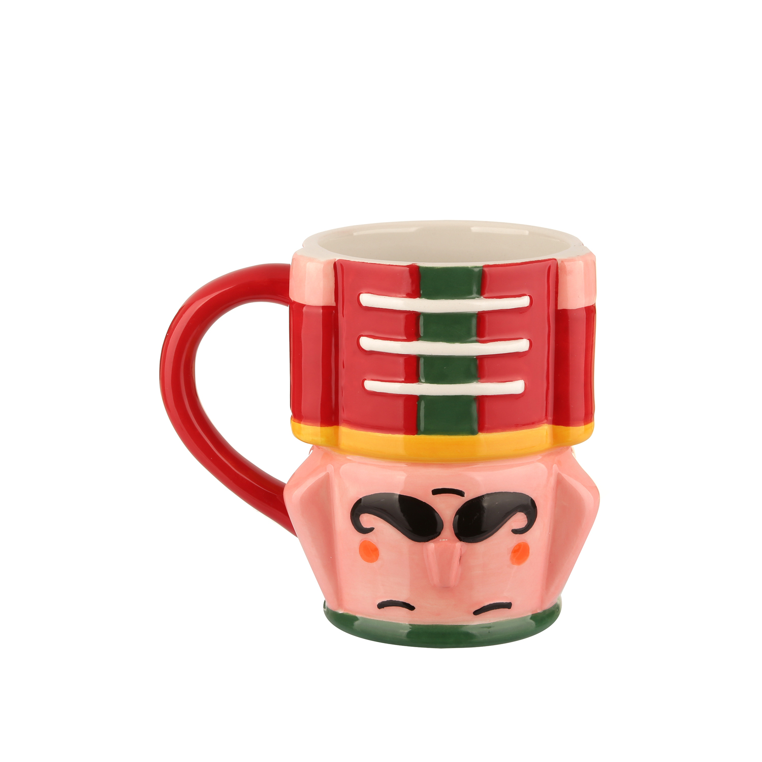 Tazza mug rossa 330 ml Schiaccianoci