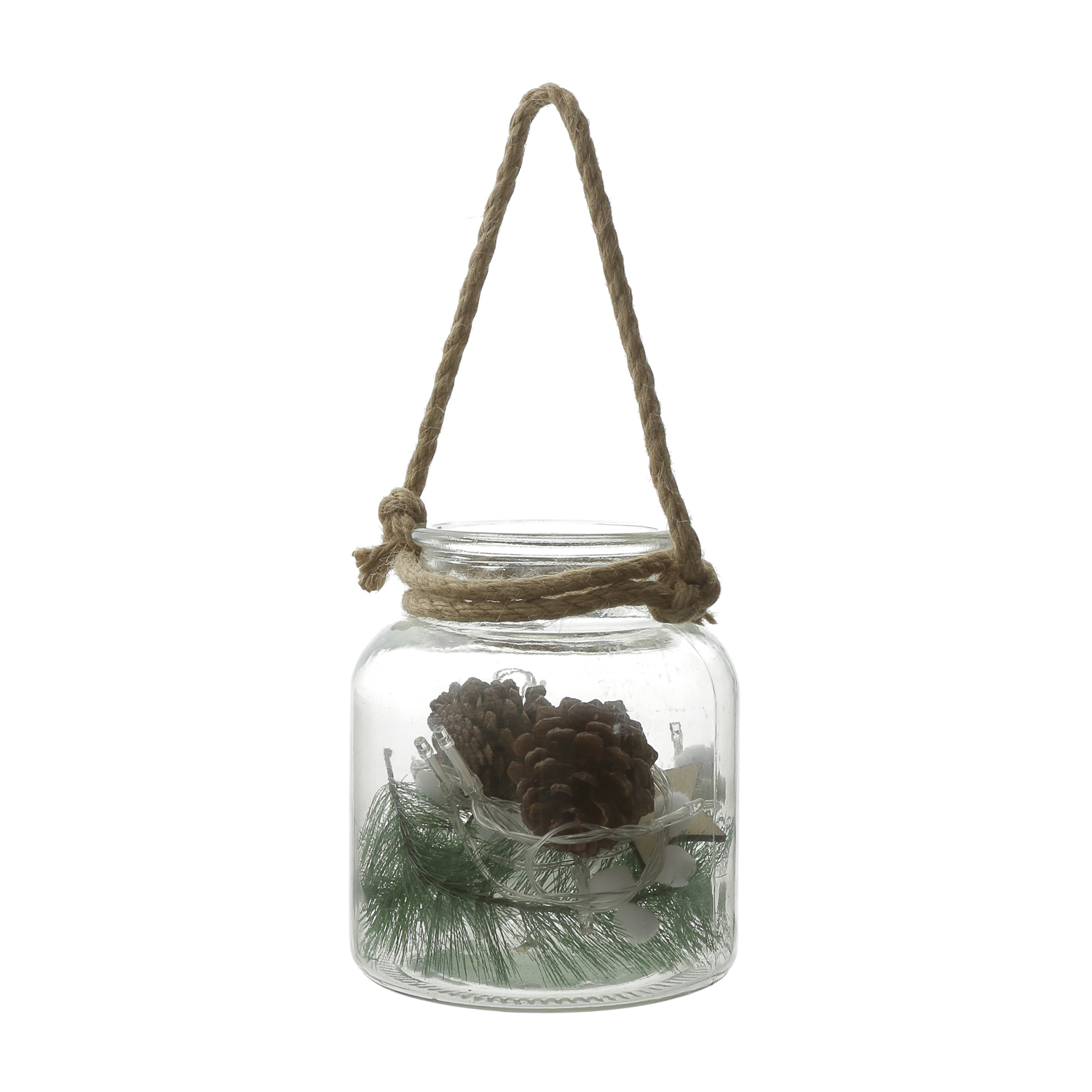 Decorazione Barattolo in vetro