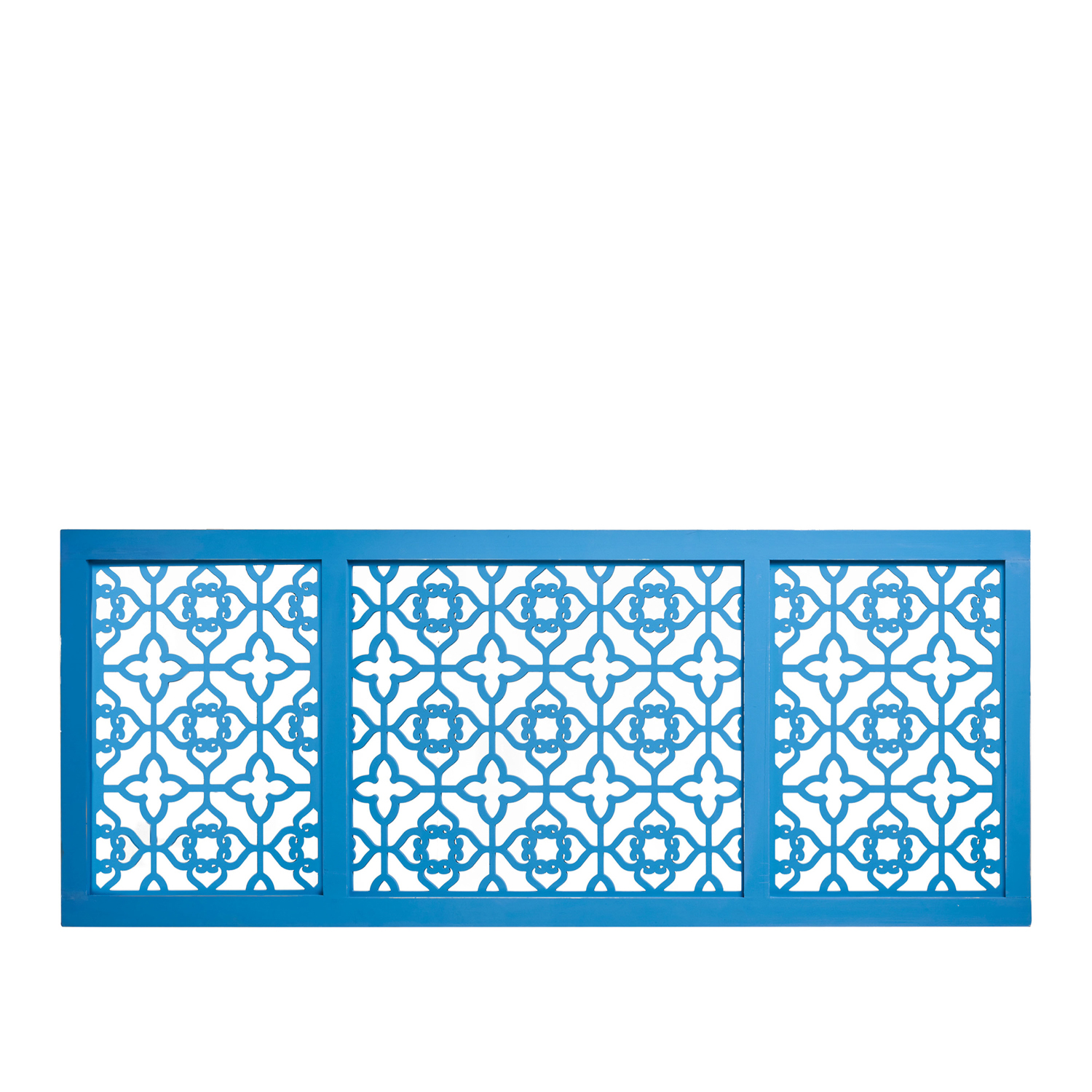 Testata letto matrimoniale 170x70x2,5 cm azzurra