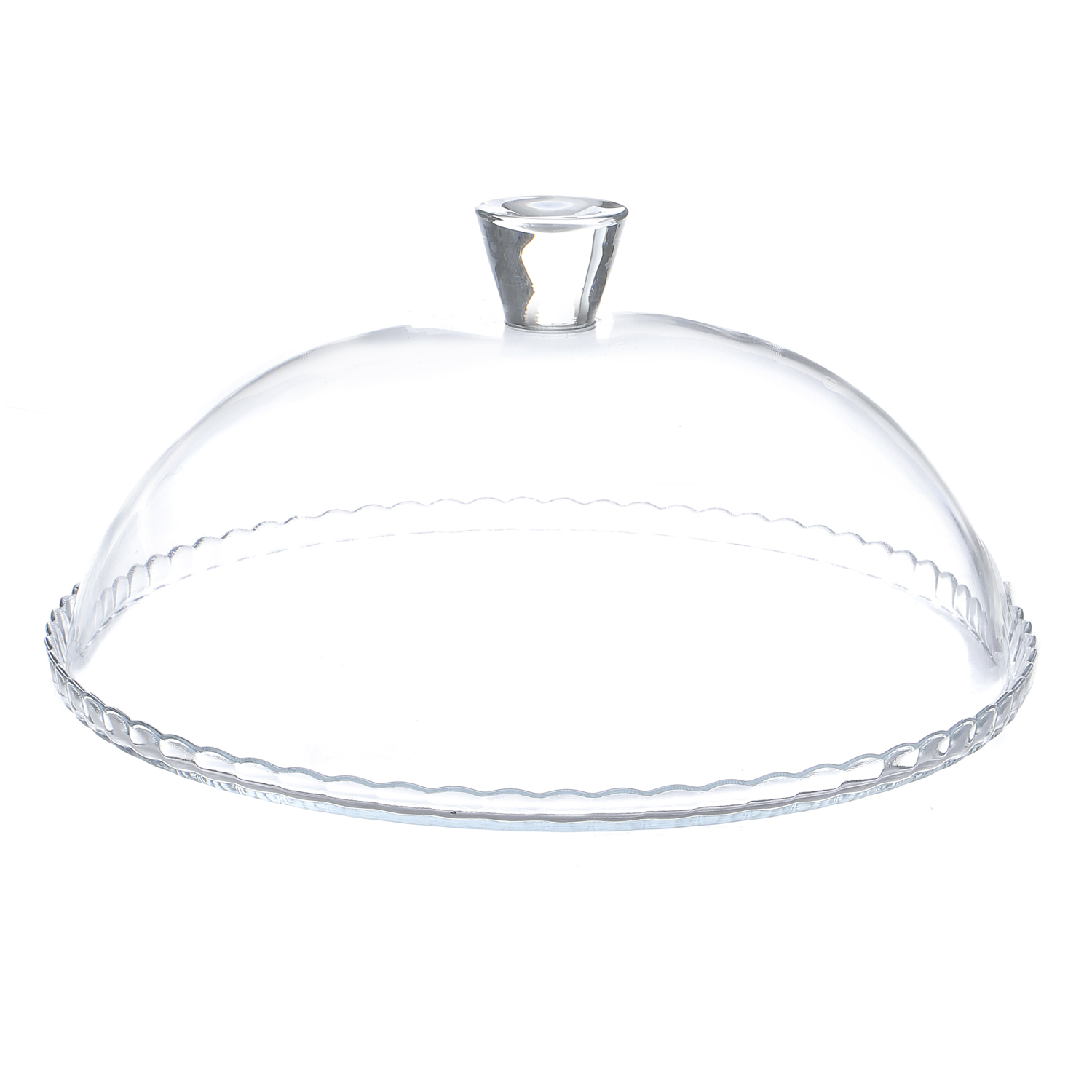 Patisserie Campana In Vetro Set 2 Pezzi - 32 Cm-image