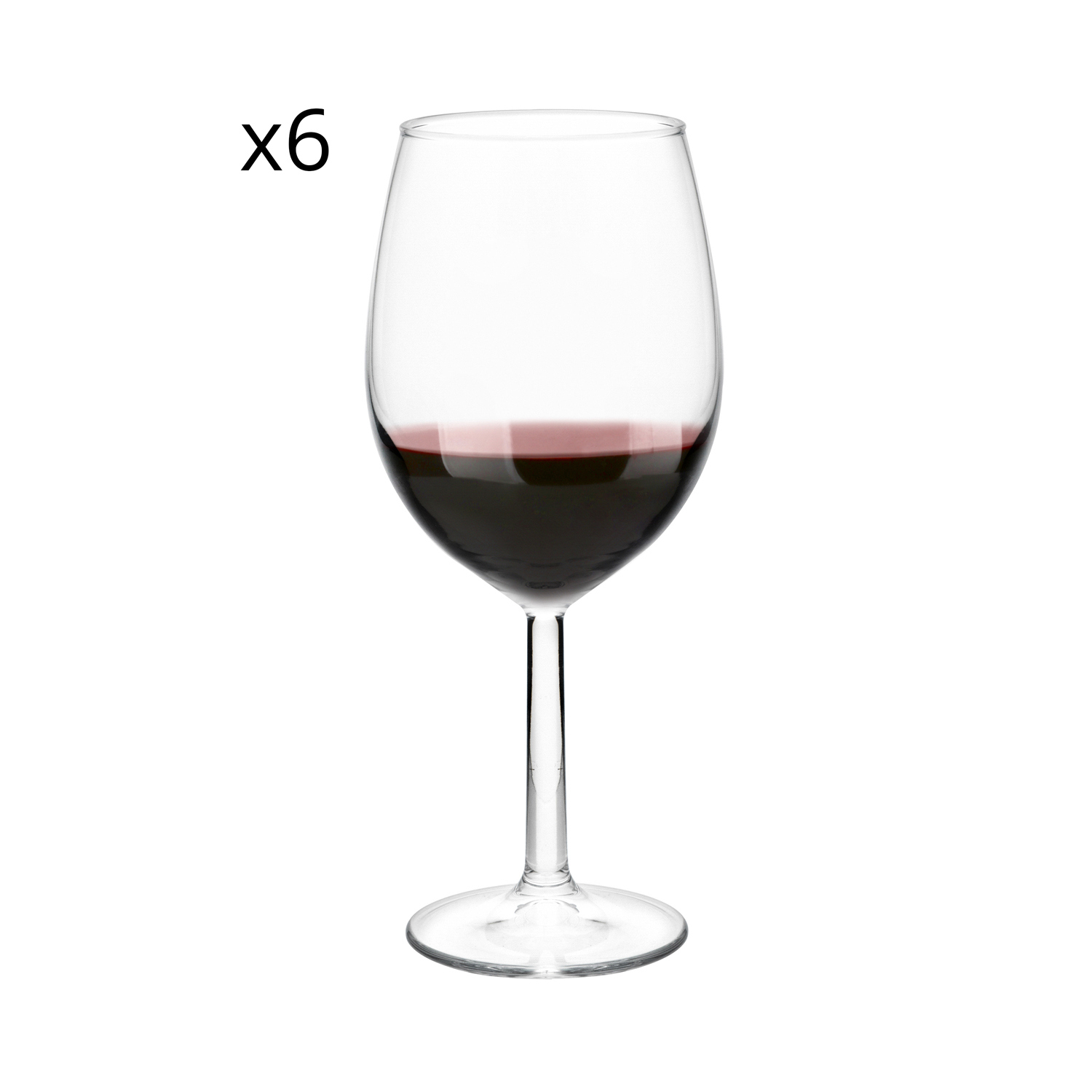 Set 6 calici vino Bordeaux Primetime