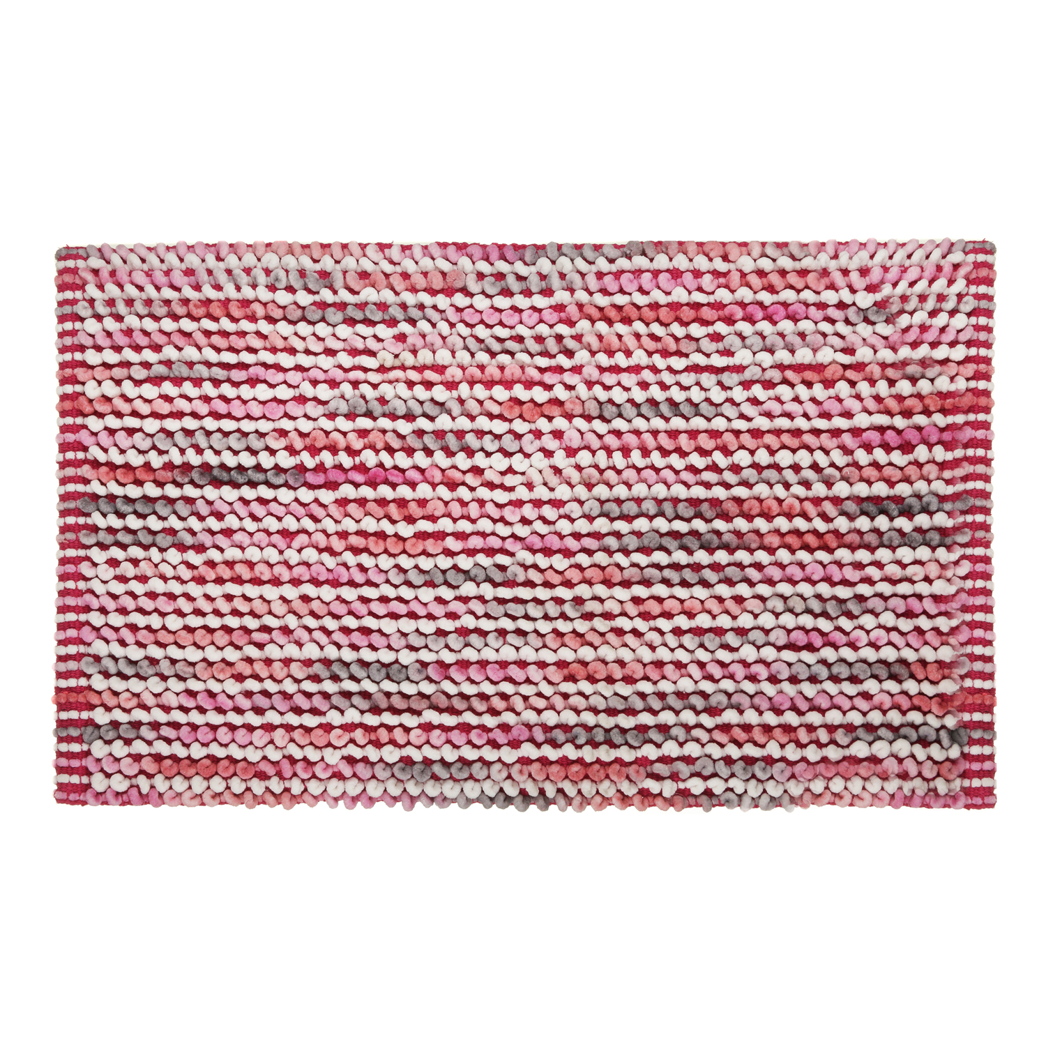 Tappeto bagno 50x80 cm in ciniglia rosa