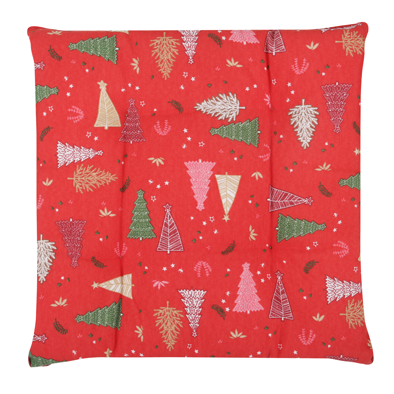 Set 4 cuscini sedia albero di Natale