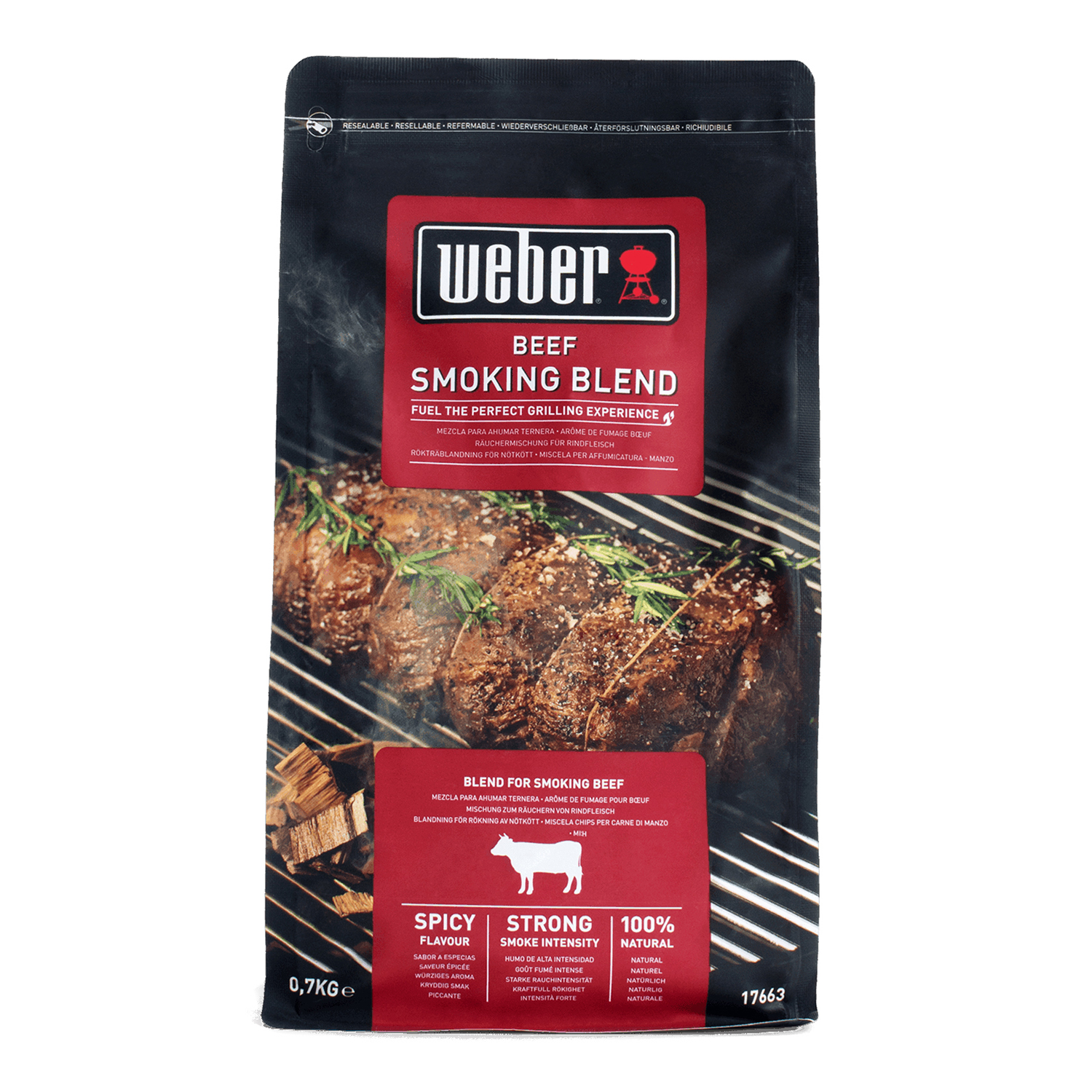 Miscela per Affumicatura Carne di Manzo per Barbecue Weber