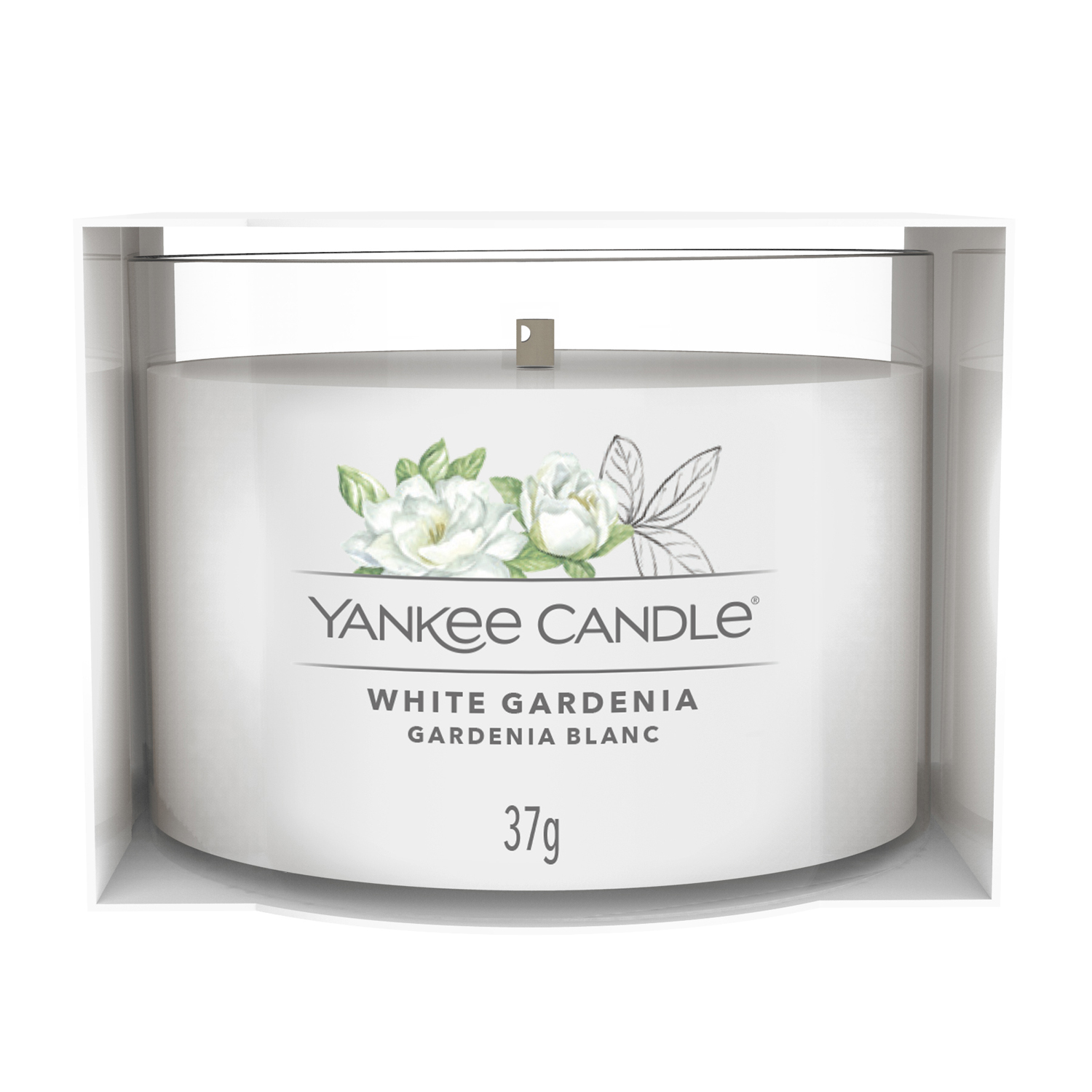 Candela votiva White Gardenia Yankee Candle