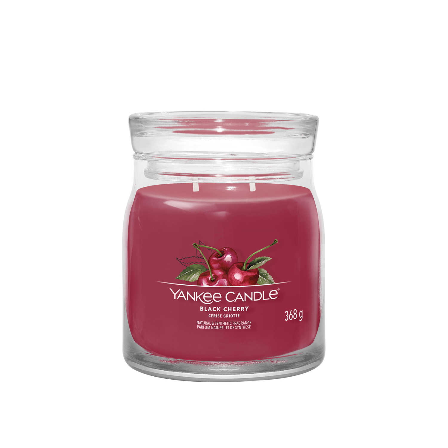 Yankee Candle Candela Media Signature Black Cherry