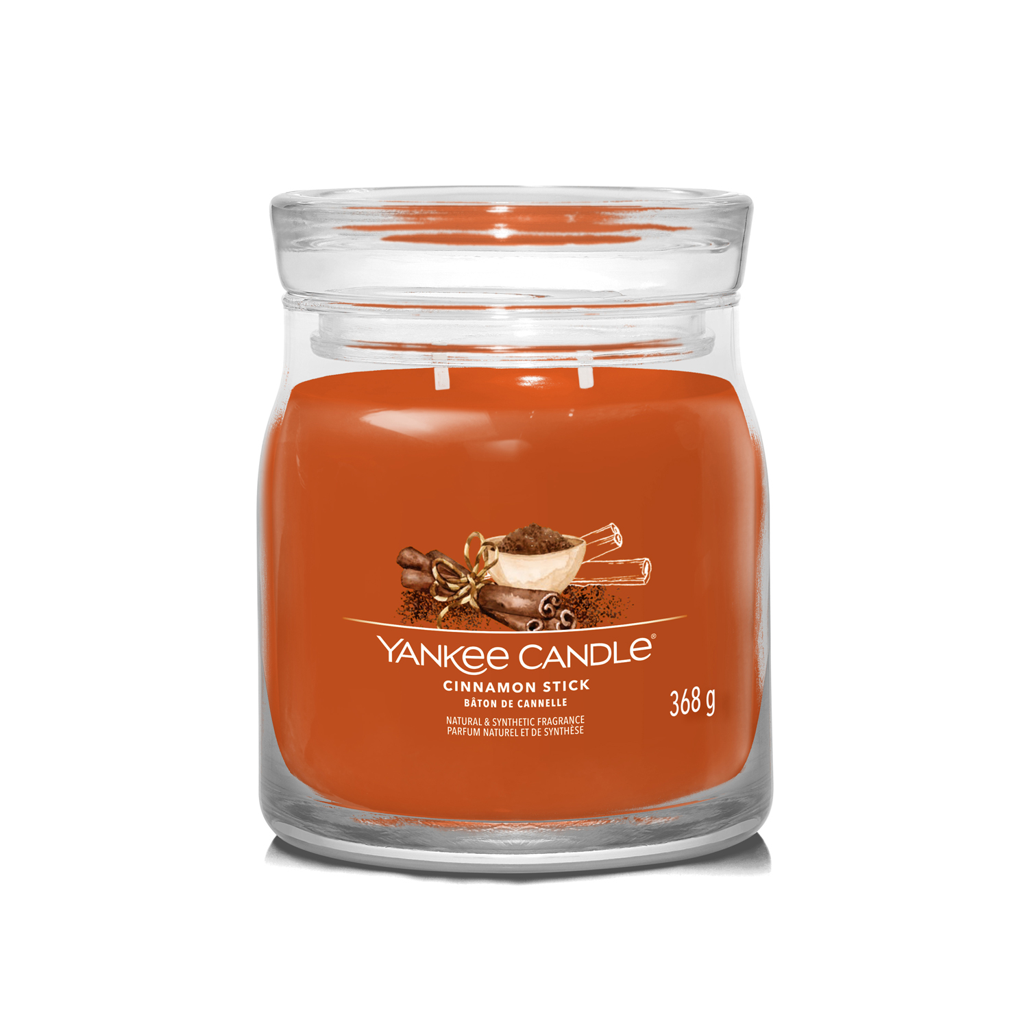 Cinnamon Stick, candela in giara media Yankee Candle