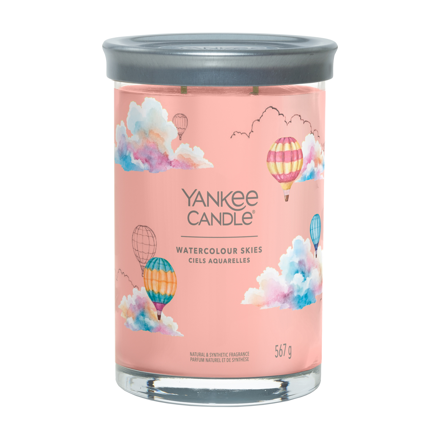Yankee Candle Candela Watercolour Skies in barattolo grande