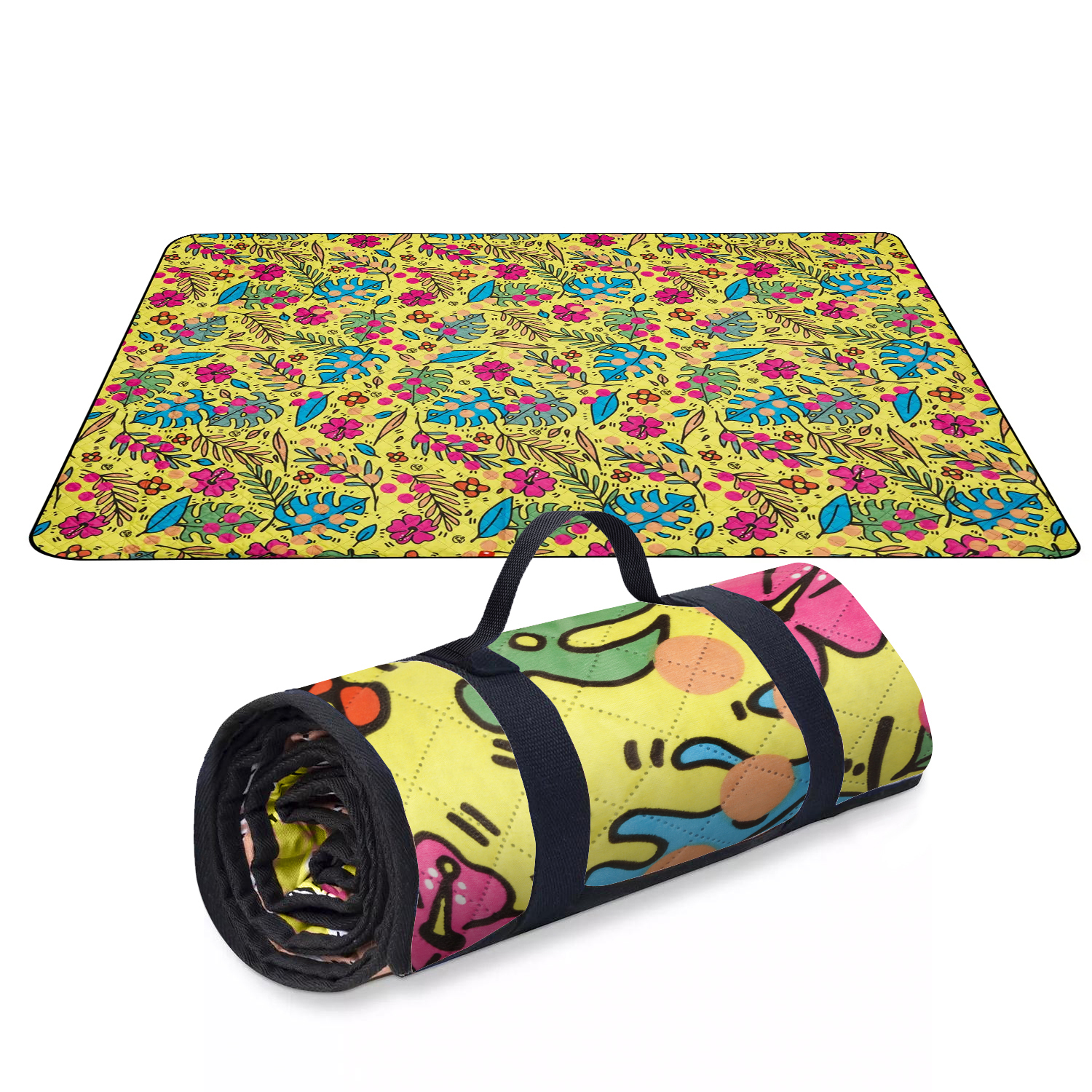 Telo picnic 150x200 fiori B.Simo